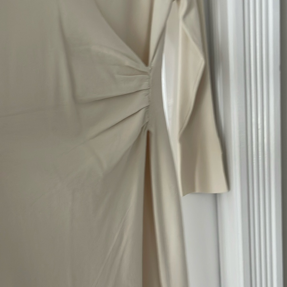 New with tags, Banana Republic cream colored dress🎄🎄🎄L/XL
